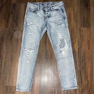 American eagle Tom girl jeans